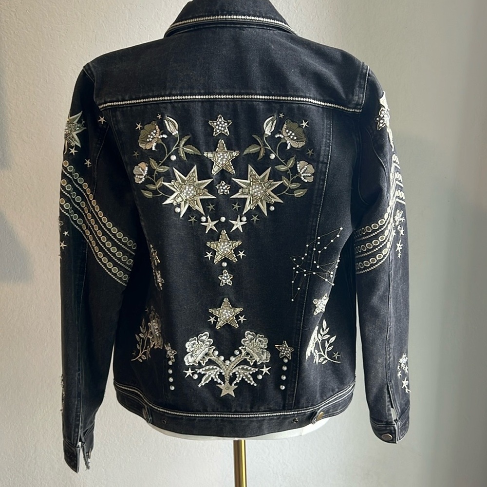 Spell Celestial Denim Jacket Size Small